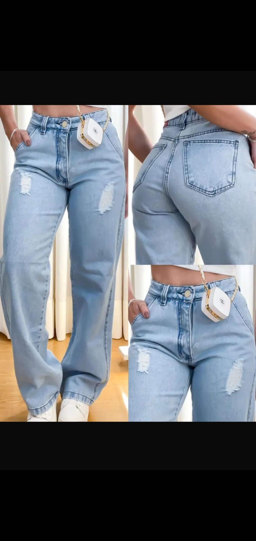 Calça Jeans Wid Leg